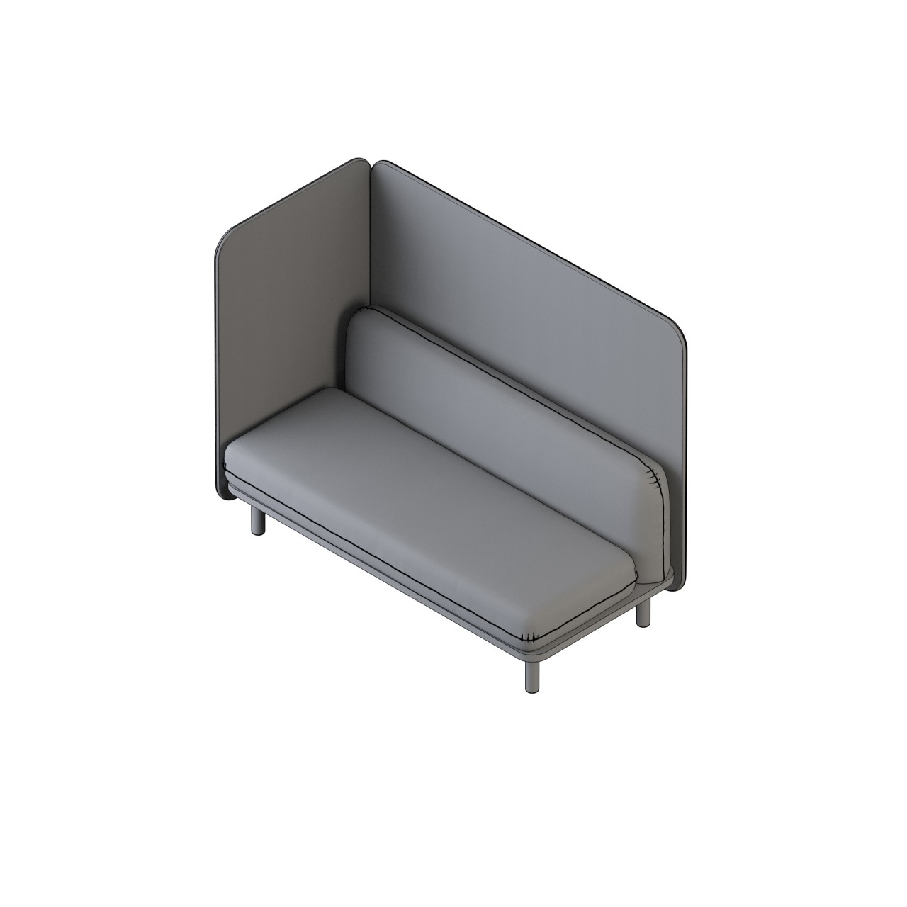 Soft - 24004-BR
two seat privacy
back and right
COM 6.5
back 2.25,
base 2, seat 4.25,
panels 12.75