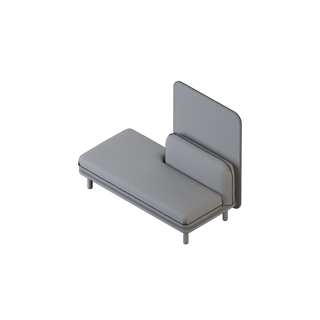 Soft - 24011L-B
left back bench
privacy
COM 10.5
back 1.5, base 2,
seat 4, panel 3